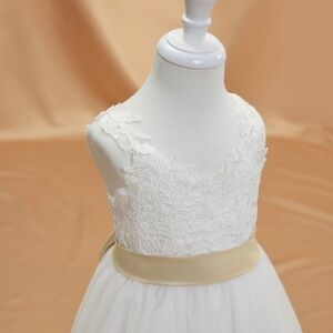 BNWT Girls Flower Girl Dress - Size 5T